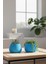 2’li Modern Saksı Seti, Dekoratif Saksı, Minimalist Saksı, Kırmızı, 12CM 2