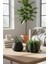 2’li Modern Saksı Seti, Dekoratif Saksı, Minimalist Saksı, Kırmızı, 12CM 7