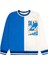 Erkek Çocuk Kaykay Baskılı Renk Bloklu Sweatshirt 3