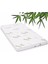 Çocuk Yatak Pedi 50x100x7 cm Bamboo Visco Beyaz Vücut Isısına Duyarlı Konforlu Uyku 2