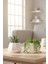 2’li Modern Saksı Seti, Dekoratif Saksı, Minimalist Saksı, Kırmızı, 12CM 6