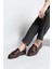 Kadın Loafer Püsküllü Günlük Ayakkabı Loriza Kahve 4