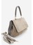 Kadın Hakiki Deri Fermuarlı Çıkabilen İç Cepli El ve Omuz Çantası Ornis Vizon Süet 3