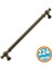 Mobilya Mutfak Çekmece Dolap Kulpu Kulbu Kulpları Eskitme Antik Sarı (224 Mm-22.4 Cm) Metal 1