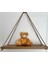 Halatlı Duvar Rafı Renkli 14CM x 40CM 2