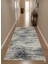 Laura Koleksiyonu Koridor Mutfak Yatak Odası Halısı Makine Dokuma Saçaksız Mavi Gri Yolluk 1