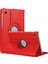 Samsung Galaxy Tab S10 Lite Kılıf 360 Rotating Stand Deri Kırmızı 1