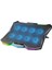 RC16 Octal 8 Fanlı Rgb Işıklı 14 - 17.3 Inç 10 Rgb Modlu Notebook Soğutucu Stand Laptop Soğutucu 7