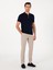 Erkek Taş Slim Fit Pamuk Karışımlı Kanvas Pantolon 50305640-VR049 3