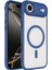 Apple iPhone 17 Air Kılıf Zenicon Magsafe Lacivert 1