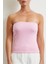 Straplez Top Pembe 4