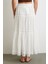 Dantelli Maxi Etek Beyaz 5