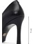 Kadın Siyah Ince Topuklu Deri Stiletto 25AFD161818 2