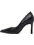 Kadın Siyah Ince Topuklu Deri Stiletto 25AFD161818 4