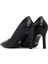 Kadın Siyah Ince Topuklu Deri Stiletto 25AFD161818 5