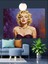 Sarışın Marilyn Monroe Portresi Dekoratif Kanvas - Mdf Ahşap Tablo 3