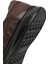 Erkek Kahverengi Bağcıklı Deri Casual Sneaker 25WFD677214 8