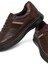 Erkek Kahverengi Bağcıklı Deri Casual Sneaker 25WFD677214 10