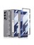 Galaxy Z Fold 7 Kılıf Zore Kıpta Kpt-01 Standlı Kapak - Gri 2