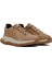 Erkek Bej Bağcıklı Kalın Tabanlı Nubuk Deri Casual Sneaker 25WFD6605V3 3