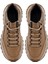 Erkek Bej Bağcıklı Kalın Tabanlı Nubuk Deri Casual Sneaker 25WFD6605V3 7