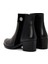 Kadın Siyah Fermuarlı Kalın Topuklu Deri Bot 25WFD411514 7
