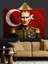 Askeri Üniformalı Atatürk Portresi Dekoratif Kanvas - Mdf Ahşap Tablo 1