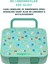 Bento 1000ML Lunchbox Yeni Koleksiyon Tek Katlı 3 Bölmeli Abs Plastik Çocuk Sefer Tası Yemek Kutusu 2