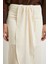 Önü Bağlamalı Etek Krem 5