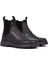Erkek Siyah Deri Chelsea Bot 25WFD681218 4