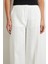 Geniş Paça Palazzo Pantolon Ekru 4