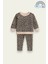 Kız Çocuk Desenli Ikili Takım (Sweatshirt + Tayt) 2-8 Yaş 12075 1
