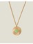 Gem Stone Madalyon Kolye 1