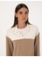 Kadın Bej Oversize Modal Karışımlı Sweatshirt 50309096-VR011 2