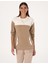 Kadın Bej Oversize Modal Karışımlı Sweatshirt 50309096-VR011 3