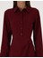 Kadın Bordo Regular Fit Dokuma Elbise 50318220-VR014 5