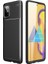 Galaxy M51 Kılıf Omsy Negro Silikon Kapak-Siyah 1