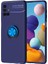 Galaxy M51 Kılıf Omsy Ravel Silikon Kapak-Mavi 1