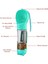 Taşınabilir Hazneli Mama Kaplı ,kaka Poşetli Kedi,köpek SULUĞU-300ML (5047) 5
