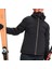 Snowyhill Puffy Jk Kadın Siyah Snowboard Ceketi 1