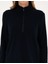 Kadın Lacivert Comfort Fit Fermuarlı Polar Sweatshirt 50316333-VR033 6