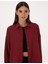 Kadın Bordo Oversize Uzun Kollu Gömlek 50318232-VR014 2