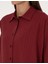 Kadın Bordo Oversize Uzun Kollu Gömlek 50318232-VR014 7