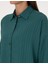 Kadın Zümrüt Oversize Uzun Kollu Gömlek 50318232-VR055 7