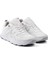 Erkek Beyaz Spor Ayakkabı Rahat Günlük Sneaker Yürüyüş Koşu Hafif Taban Bağcıklı 1