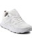 Erkek Beyaz Spor Ayakkabı Rahat Günlük Sneaker Yürüyüş Koşu Hafif Taban Bağcıklı 2