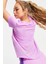 Miler Dri Fit Tee Sırt Hava Panelli Koşu Spor Antrenman Tişörtü Mor 2