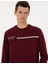 Erkek Bordo Regular Fit Bisiklet Yaka Sweatshirt 50317675-VR014 2