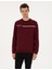 Erkek Bordo Regular Fit Bisiklet Yaka Sweatshirt 50317675-VR014 3