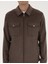 Erkek Vizon Regular Fit Fermuarlı Ceket 50316426-VR052 7